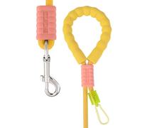 Corde pour chien - Lacets d'extérieur - Plomb coloré pour chiots | Cordon réglable pour chiens avec poignée confortable, attache pour chiens pour jouer, camper, faire du sac à dos et entrer