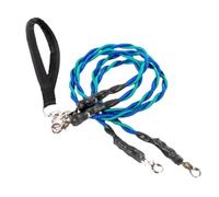 Corde pour chien - Laisse élastique, poignée robuste antidérapante avec sangle de sécurité réfléchissante, conçue pour le contrôle du confort et la résistance à la traction, accessoire idéal pour anim