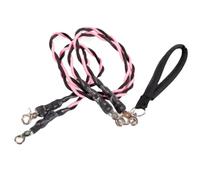 Corde pour Chien,Longue Laisse Double Mèche à Forte Traction | Accessoires pour Animaux Robuste Confortable et Solide pour Parc Entraînement Plage Promenades avec Sécurité Améliorée Traction Extérieur