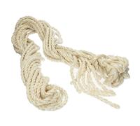 Corde pour licol Poly/Sisal 3,5 m longe de transport blanche, 14 mm, 1 pièce