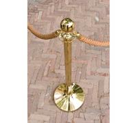 Corde pour poteau d'accueil CLASSIC, blanc / or