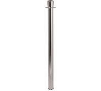 Corde pour poteau d'accueil CLASSIC, noir / chrome