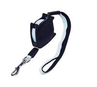 Corde rétractable pour chien, harnais de dressage pour chiot, chien anti-nœuds, chien télescopique, grand chien, chien moyen, corde automatique pour chien, chien avec poignée, chien de 1,5 m