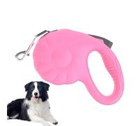 Corde rétractable pour chien pour cour, câble rétractable pour chien | Corde d'attache pour chien de compagnie - Traction pour animaux de compagnie de 16 pieds avec frein facile, pause, verrouillage e