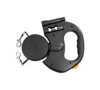 Corde rétractable réfléchissante pour animaux de compagnie pour deux chiens, corde rétractable double pour chien, Corde de marche robuste pour animaux de compagnie, Crochet ergonomique pratique pour d
