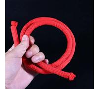 Corde rigide de luxe pour tours de magie - Corde souple pour raideur Magia Close Up Street Illusions Gimmicks Mentalisme Props (rouge)
