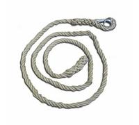 Corde Softee lisse 4 m Gris TU Unisex