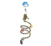 Corde spirale pour jouet oiseaux Duvoplus Multicolore 35x12x12 cm