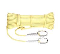 Corde statique ignifuge résistante à l'abrasion 12 mm x 50 m - Force de traction de 4000 kg pour la pêche, le camping et les équipements de plein air - Corde utilitaire durable et robuste