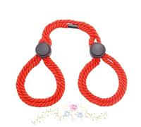 Corde TisséE à La Main Multifonctionnelle Rouge A Une Large Gamme D'Utilisations Et Est Facile à Ajuster, Ce Qui En Fait Un Dispositif De Retenue Polyvalent Pour Les Couples, Cadeau De Couple