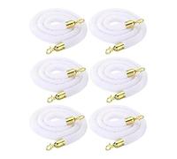 Corde torsadée de 1,2 m pour contrôle des foules pour hôtels et cinémas, élégante pour les chaînes de file d'attente, la gestion d'événements et la sécurité publique