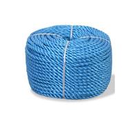 Corde torsadée Polypropylène 10 mm 500 m Bleu