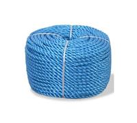 Corde - - Torsadée - Polypropylène - 12 mm - 500 m - Bleu