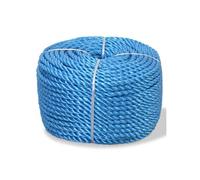 Corde torsadée Polypropylène 14 mm 250 m Bleu