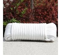 Corde Tressée En Nylon Et Polypropylène,10m,2-6mm,Uld'escalade,De Bateau,De Yacht,De Voile,Poulie De Survie,Parachute,Ulà Tous.10m 2mm.White
