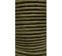 Corde tressée en polypropylène tressée double en polypropylène kaki 12 mm (longueur : 100 m)