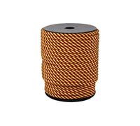 Corde Tressée Hélicoidale 10Mm 50M Rouge/Jaune