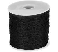 Corde tressée utilitaire - CACTOSE - Polypropylène - Longueur 100 m - Diamètre 1 mm - Noir - Résistante aux intempéries