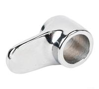 Corde triceps en acier pour machine à câble, anneau d'entraînement fitness noir/argent avec oreilles suspendues, compatible avec les exercices de traction et de poussée (noir)