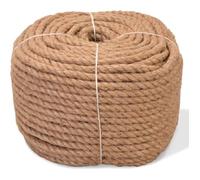 vidaXL Corde en jute 100% 10 mm x 100 m écologique et durable
