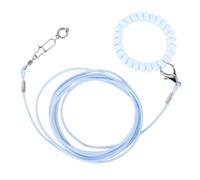 Corde volante pour oiseaux, corde d'entraînement pour animal de compagnie, empêche l'évasion des animaux de compagnie avec anneau de poignet pour parcs, sorties, cour, jardin