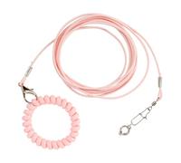 Corde volante pour oiseaux | Corde volante détachable pour perroquet | Jouet d'entraînement résistant aux morsures avec anneau de cheville pour terrasse, jardin, cour
