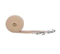 Cordeaux à élasticité avec Crochets, Sangles d'attachement de 2,4 Cm de Large 4,6 Mm d'épaisseur de Bande épaisse élastique Cordon à l'élastique Plat avec Cordon élastique de Crochet pour la (2.5M)