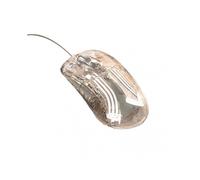 (Corded Electric)Fashion Transparent Wired/Wireless Mouse Multifunctional Small Quiet Mouse for Home Bedroom Office