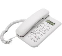 Corded Phone,Desk Phone,Landline Phone for Elderly,Big Key Analog Phone,Wall Phone with Extra Loud Ringtone Volume,(White)