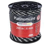 Cordelette pour cheval Kerbl PlatinumLine Noir TU