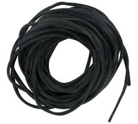 CORDELETTE RONDE EN SATIN NOIR DIAM. 2MM 6METRES