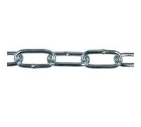 Corderie Italiane 006007821 Genovese Chaîne Soudée Maille Longue Galvanisée Électrolytique 2 x 22 x 4,5 mm 3 m