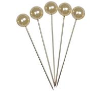Corderie Italiane 006042402 Épingles, diamètre 6 x 65 mm, 100 pièces, perle