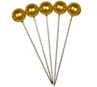 Corderie Italiane 006042426 Épingles, diamètre 6 x 65 mm, 100 pièces, or