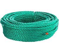 CORDERIES TOURNONAISES 01630 - Corde Polypropylène - 30 m - Haute resistance - Ø 12mm - Vert