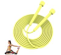 Cordes à sauter d'entraînement, cordes à sauter réglables à vitesse rapide, corde à sauter sans enchevêtrement avec poignée ergonomique pour entraînement d'endurance, boxe, MMA, gym, exercice