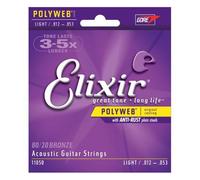 Cordes acoustiques - ELIXIR - 11050 - Polyweb - Light - Tirant 12-16-24-32-42-53