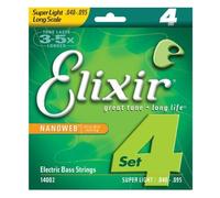 Elixir Nanoweb 14002 - Jeu de cordes guitare basse XL 40-95 G