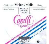 Cordes Corelli Violon Crystal La Nylon/Alu. filé; Medium