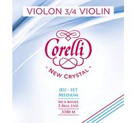 Cordes Corelli Violon Crystal La Nylon/Alu. filé. Medium; 3/4