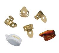 Lot d’onglets en laiton D’Addario National Picks - Paquet de 6