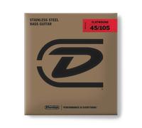 Cordes basses Dunlop DBFS45105 Flatwound, moyennes