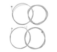 Cordes de Basse électrique,Durabilité acier plaqué et son équilibré,Jeu de 4 Cordes calibres 1 mm 1,4 mm 2 mm 2,5 mm for musiciens débutants professionnels en studio ou concerts