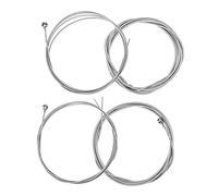 Cordes de Basse électrique,Durabilité acier plaqué et son équilibré,Jeu de 4 Cordes calibres 1 mm 1,4 mm 2 mm 2,5 mm for musiciens débutants professionnels en studio ou concerts