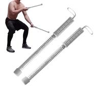Cordes de combat - Appareil de fitness portable sans câble - 2 pièces. Bâton d'entraînement de musculation - Pour entraînement musculaire, cardio, poitrine, dos, jambes, salle de gym, intérieur