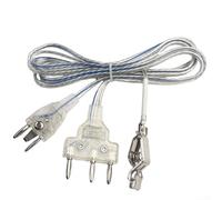 Cordes de corps pour armes électriques Foil et Epee avec bornes en acier inoxydable et gaine en plastique ignifuge