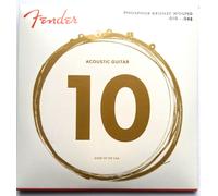 Cordes De Guitare Acoustique Fender Phosphore Bronze Western 010-048