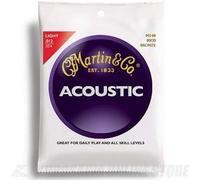 Cordes De Guitare Acoustique Légères En Bronze 80/20 Martin M140