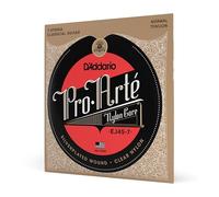 Cordes de guitare classique D'Addario EJ45-7 Pro-Arte Nylon 7 cordes, tension normale - Basses à âme nylon, aigus sélectionnés au laser - 1 jeu