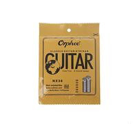 Cordes de guitare classique en nylon et fil plaqué argent dur tension normale